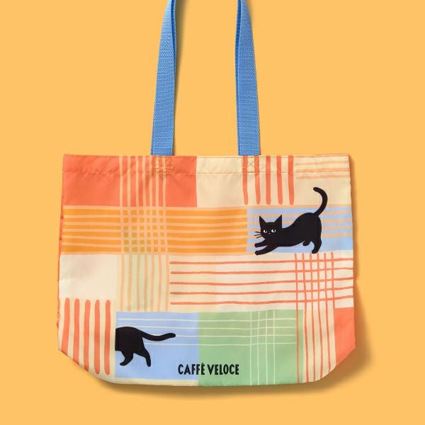 カフェ・ベローチェ黒ねこエコバッグ