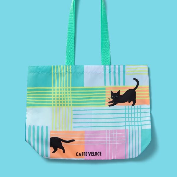 カフェ・ベローチェ　黒ねこエコバッグ