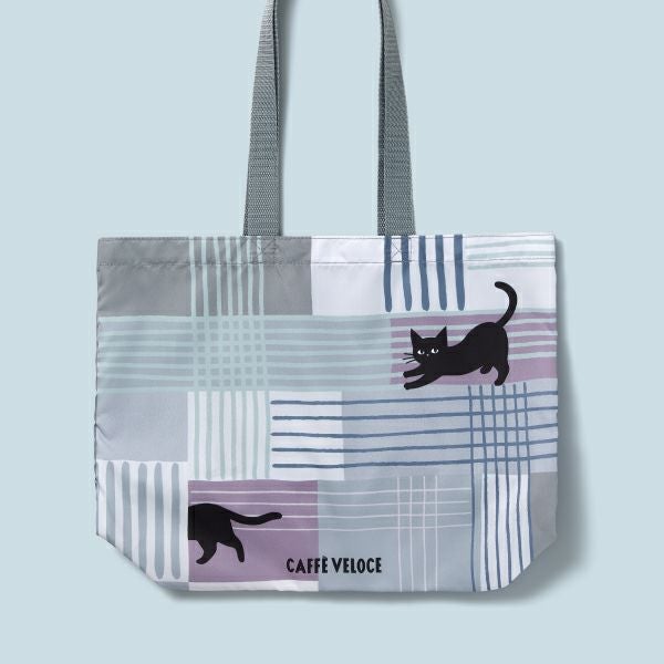 カフェ・ベローチェ　黒ねこエコバッグ